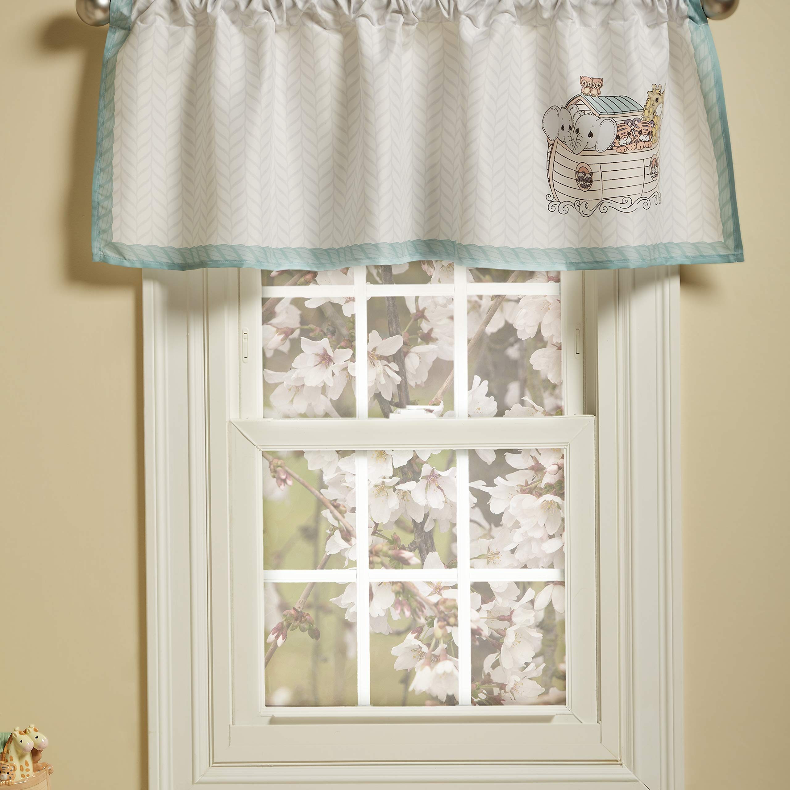 Snapklik.com : EVERYDAY KIDS Precious Moments Noahs Ark Window Valance