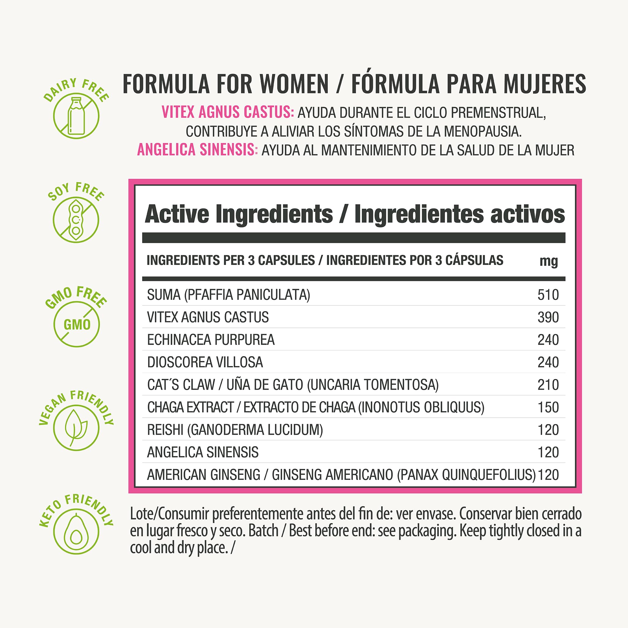 Adaptoheal Hormobalance - Menopausia y Sistema Hormonal - 90 Cápsulas