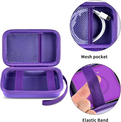 Miniatura 4 de Funda de viaje para UCOMX para Nanopara Rtopspara Hicoberpara Iseyyox cargador inalámbrico 3 en 1 bolsa de almacenamiento magnética plegable para