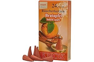Heavenly Incense Cones for German Smokers: Baked Apple Delight