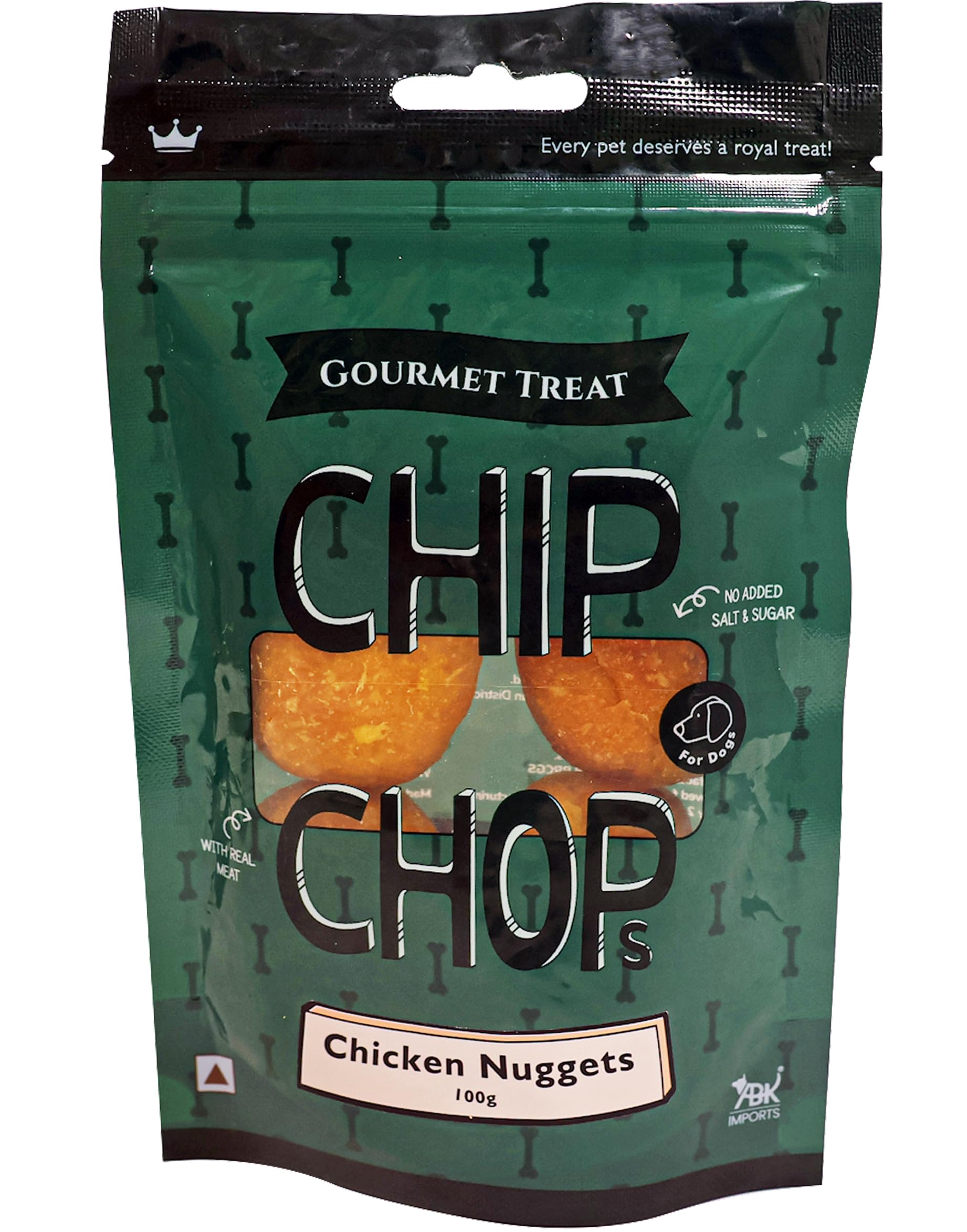 Chip Chops Gourmet Dog Treats by For The Fur Kids (Chicken Nuggets) (B0C7QWXVVG) Amazon Price History, Amazon Price Tracker