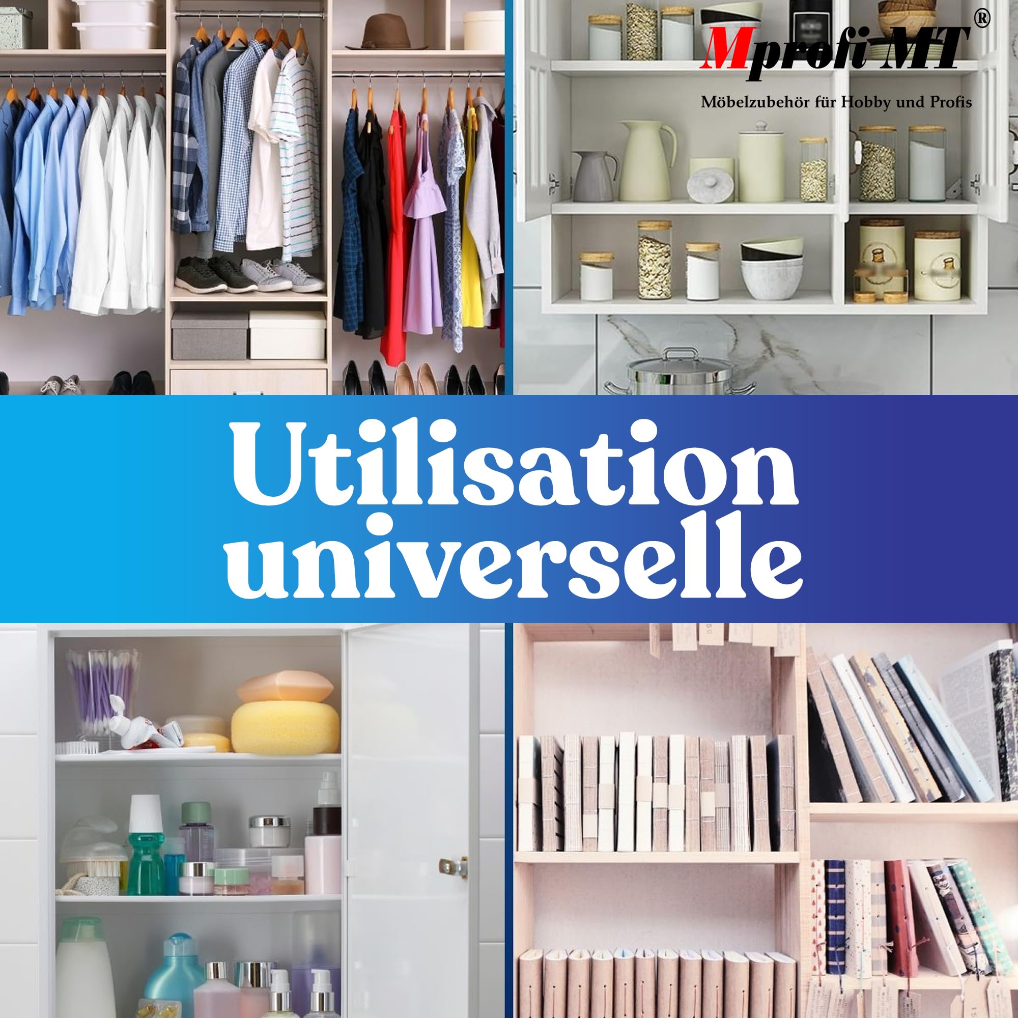 BGOBTY Taquet Etagere,40 Pièces Équerre Étagère,Supports | FindTheDeal