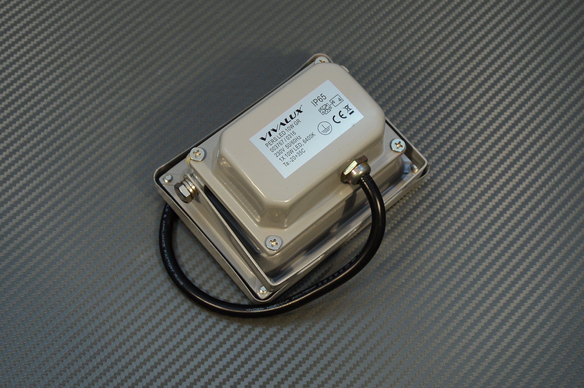 Faretto LED Viva Lux 10 W Da Esterno – IP65 Impermeabile, 220-240 V, Scegli Tra 4000K O 6400K Per Illuminare Giardino E Terrazzo