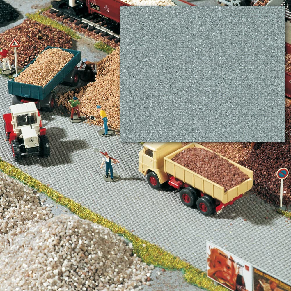 Plaque De Trottoir Pavé Busch – Auto-adhésive Flexible – 250x140mm – Modélisme H0