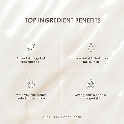 Miniatura 5 de JustUs Skincare Meta Ultimate Treatment Cream -- Advanced Hydrating & Anti-Aging Formula - Day & Night Use -- with Peptides and Bacuri -- Rejuvenate