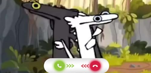 Fake call icon Toothless dance