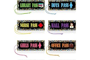 Homeroom & Hall Pass Magnet Set Designed for Classroom Management and Convenience