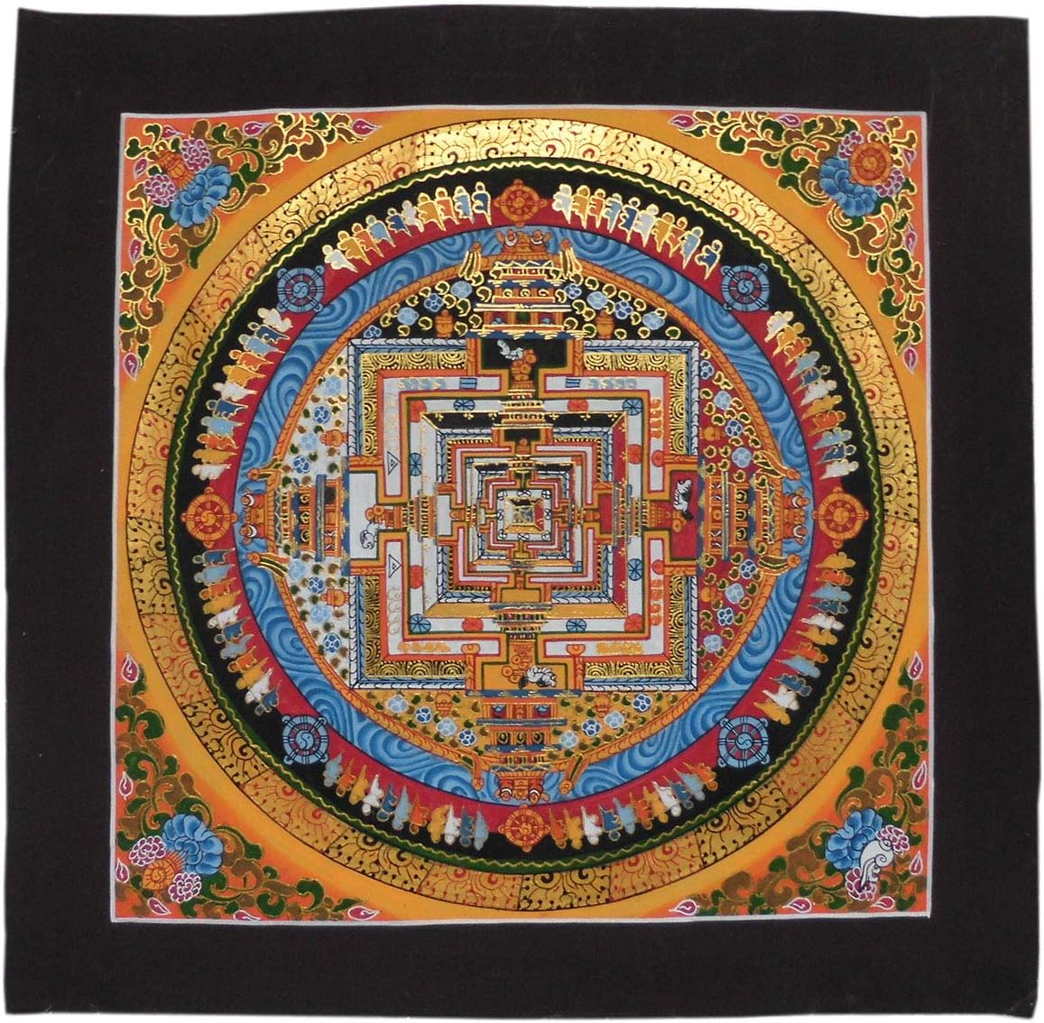 アイテムが】 49 世界の平和を願うカーラチャクラ・マンダラ 肉筆