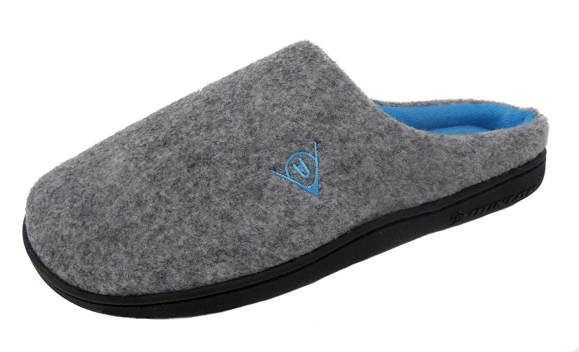 DUNLOPMS171, 'Houston' Men's Two tone Memory Foam Mule Slippers