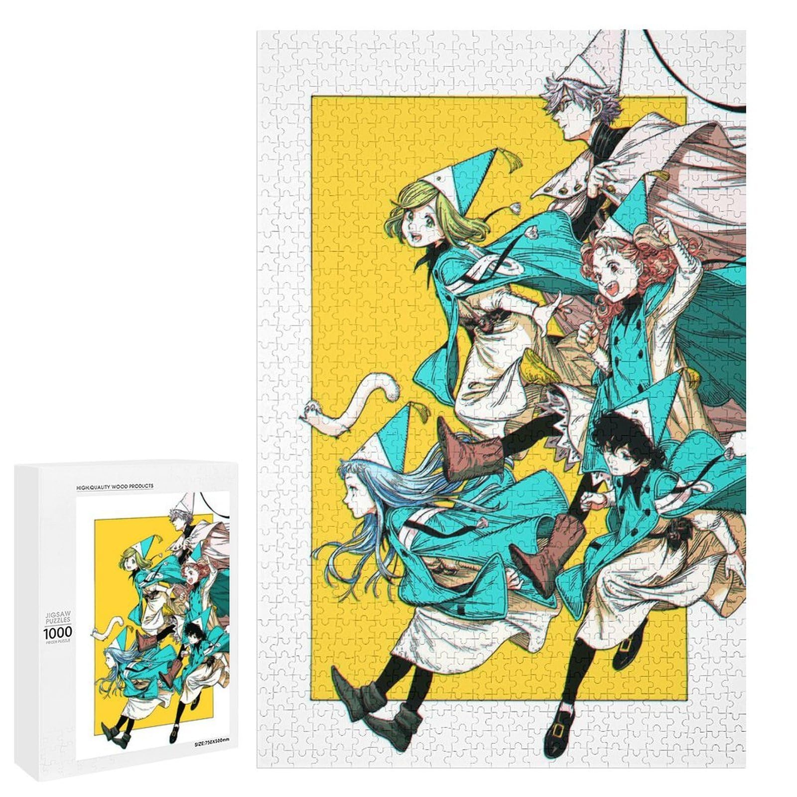 Amazon | パズル 木製素材 とんがり帽子のアトリエ 126 装飾 大人用