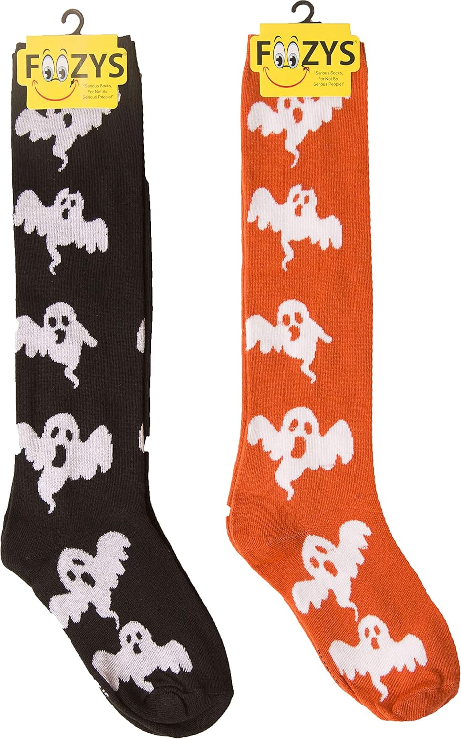 Foozys Women’s Winter Novelty Casual Knee High Socks | Ghosts (2 Pair)