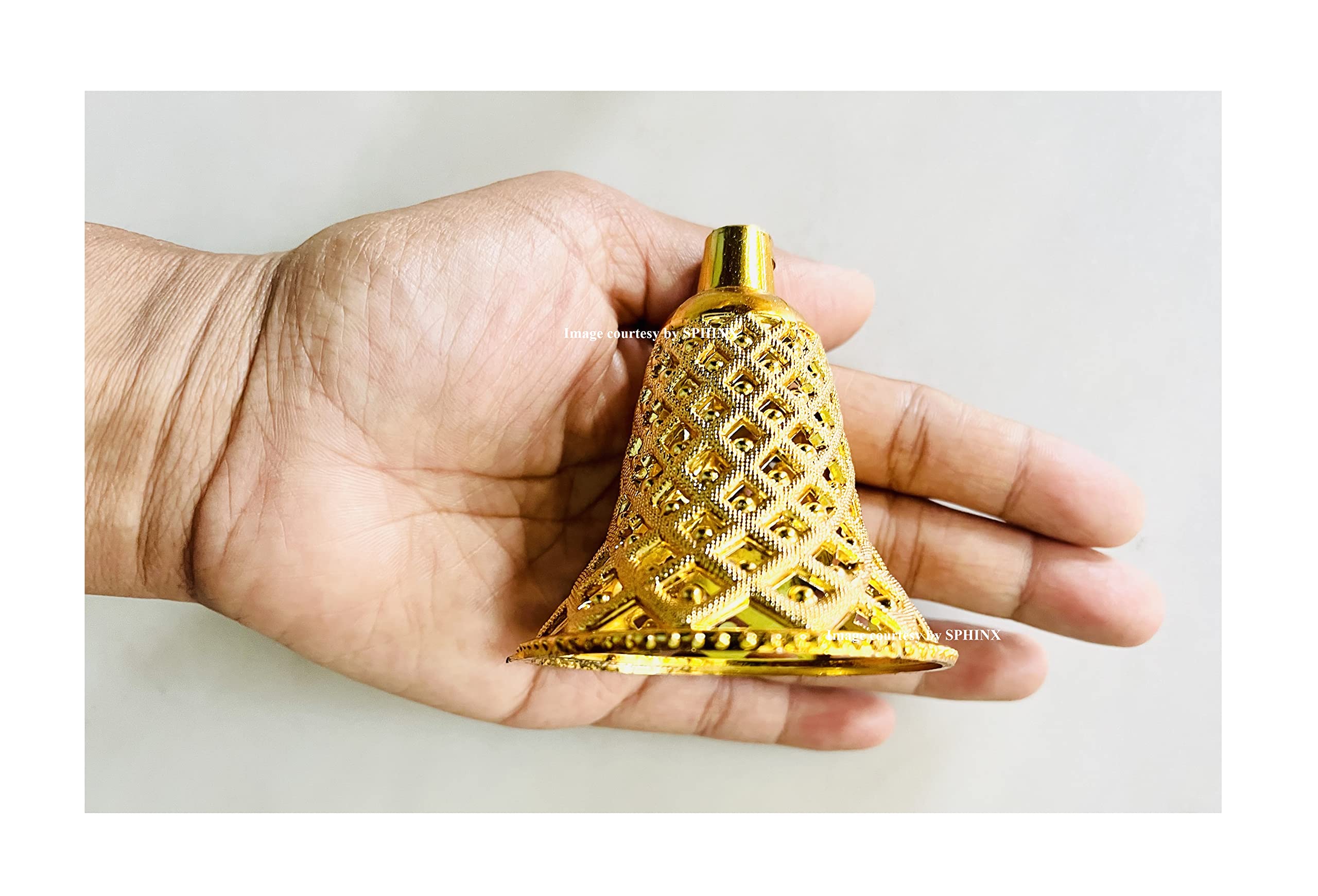 Golden Bells for Crafts & Decorations - FREE SHIPPING -17