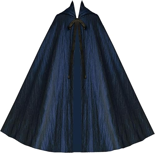 Cykxtees Historical Gothic Steampunk Victorian Hooded Renaissance Short Capelet Cloak