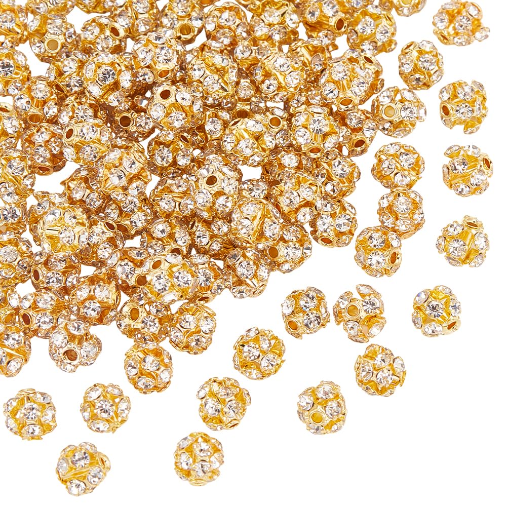 Perles rondes en laiton de 6 mm UNICRAFTALE pour fabriquer des cadeaux personnalisés