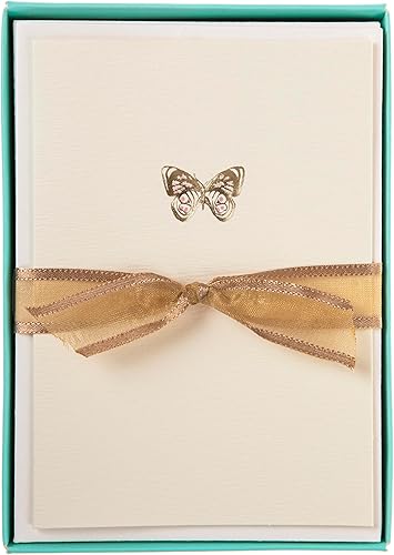 Miniatura 4 de Graphique Limited Edition La Petite Presse - Tarjetas de notas 10 duraderas en relieve y adornadas con papel aluminio dorado con sobres a juego 325