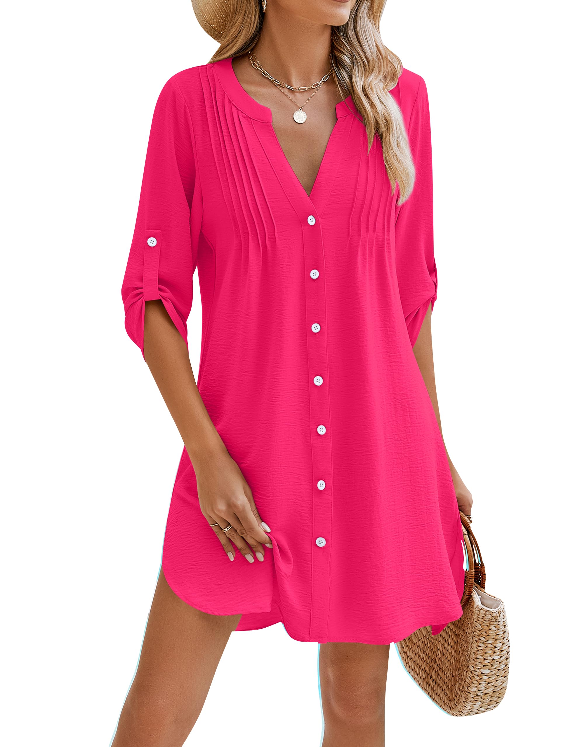 BMJL Women's V-Neck Cover Up