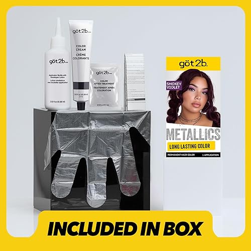 Vista 40 de Got2b Metallics - Tinte permanente para el cabello, color rosado Sakura M84 Rosa (Sakura Pink)