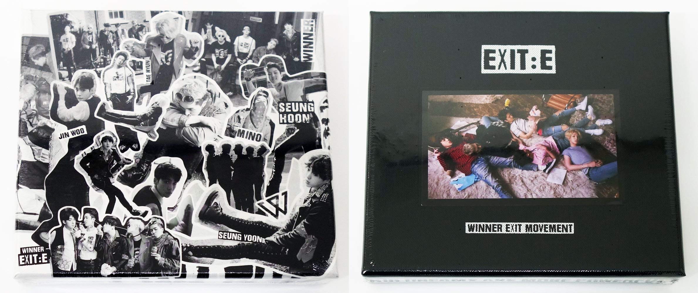 EXIT : E Mini album CD Winner musique K-Pop avec set de photocards