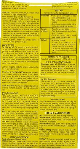 Miniatura 3 de MOTOMCO Tomcat - Cebo concentrado líquido para ratón y rata, 1.68 onzas, (paquete de 8)