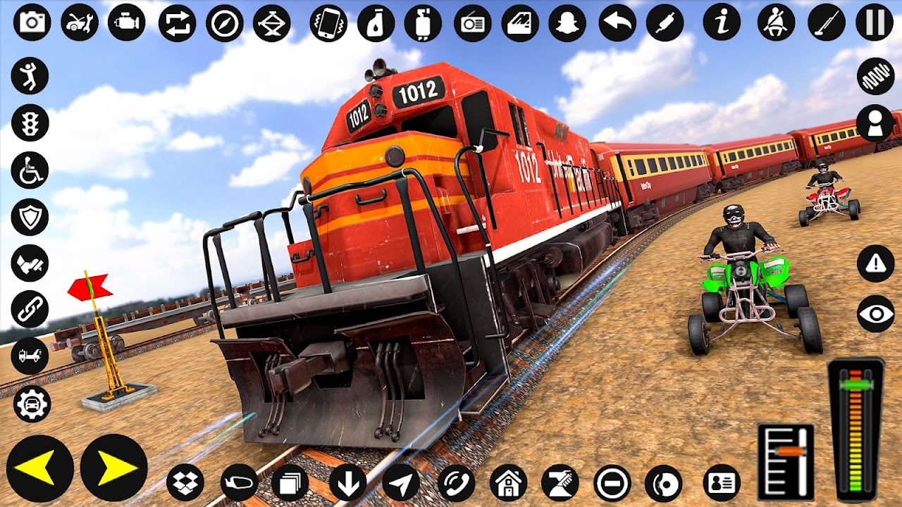 Real City Train Driving Game; City Train Driver Simulator