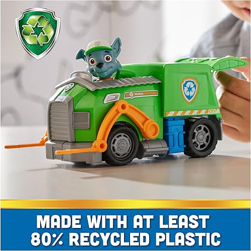 Miniatura 10 de Paw Patrol, Rubble's Bulldozer, vehículo de juguete con figura de acción coleccionable, juguetes para niños y niñas de 3 años en adelante