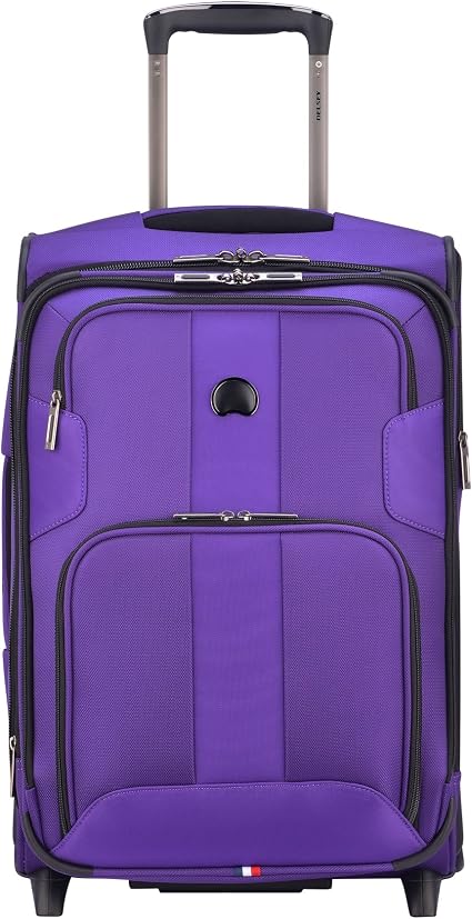 Amazon.com: Delsey Paris Sky Max 2.0 Softside Maleta de equipaje  expandible, 2 ruedas, Púrpura), 403282720-500 : Ropa, Zapatos y Joyería