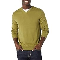 Amazon Essentials Maglione da uomo con scollo a V (disponibile nelle taglie Big & Tall)