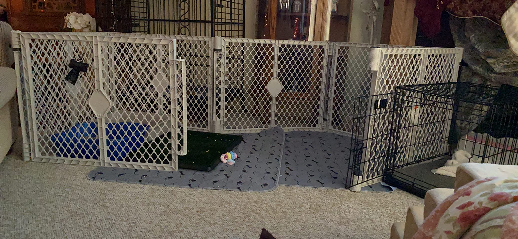 15/mo Finance Toddleroo by North States Superyard 6 Panel Baby Play