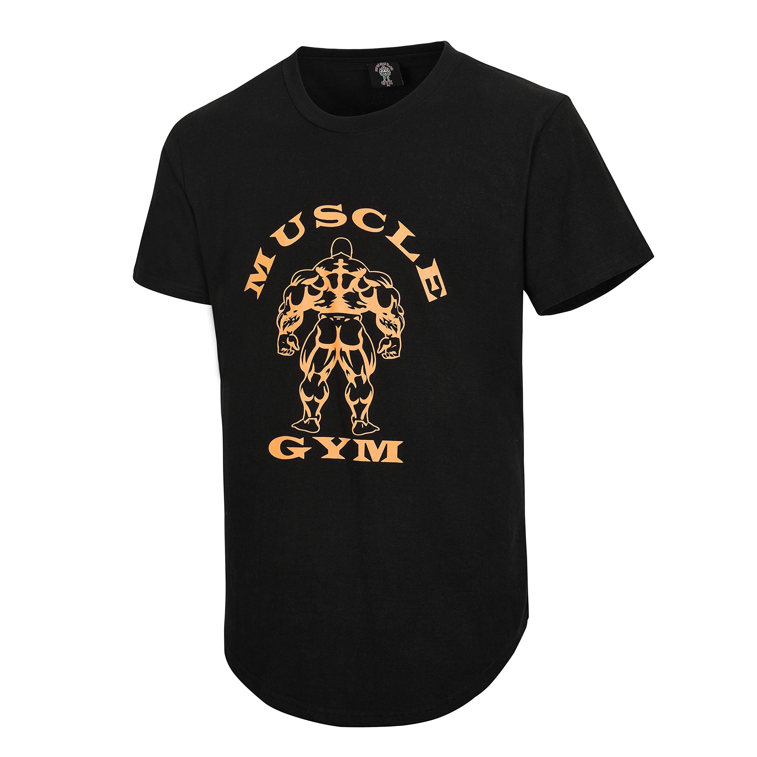 Muscle Works Gym T-Shirt Training Shirt Black (L)