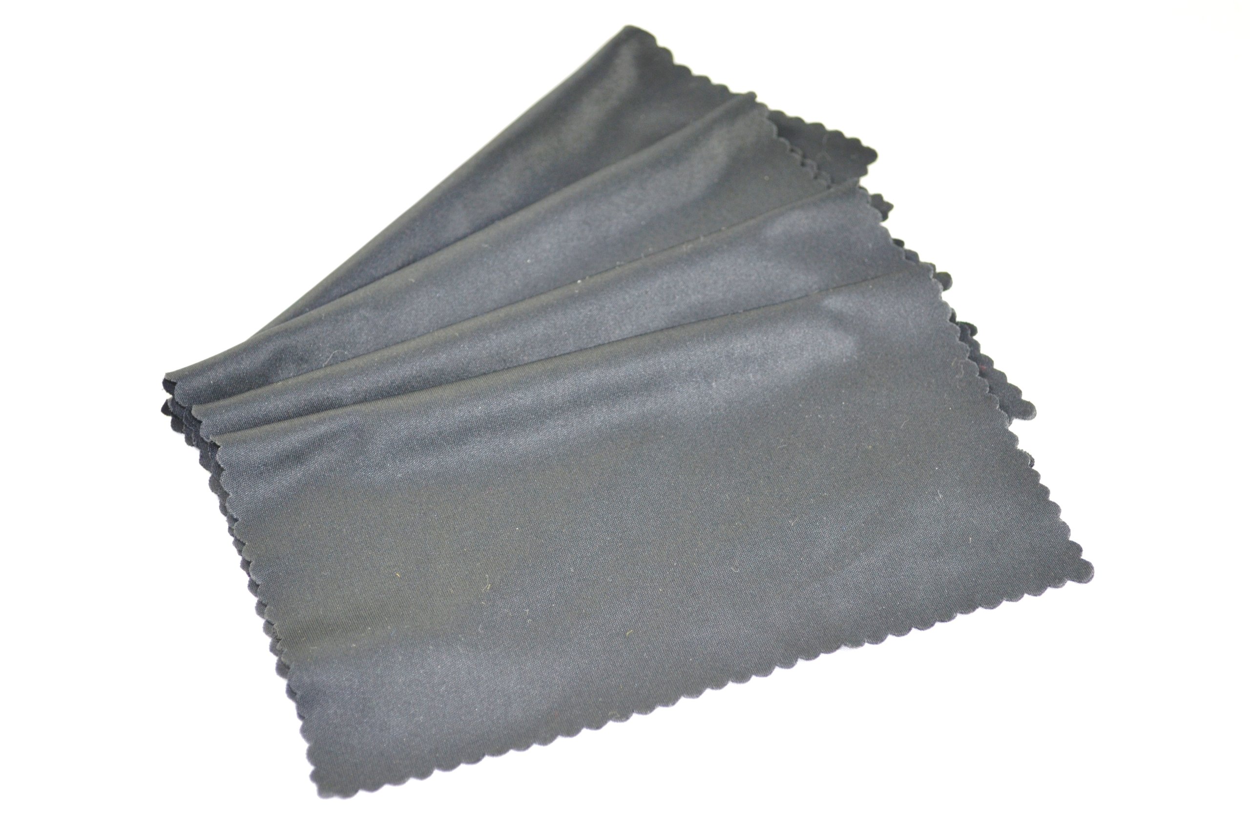 Microfiber Cleaning Cloth for Sunglass electronic Devices-4pcs-black