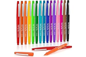 Scribble Stuff Felt Tip Pens: Vibrant Hues for Creative Expression
