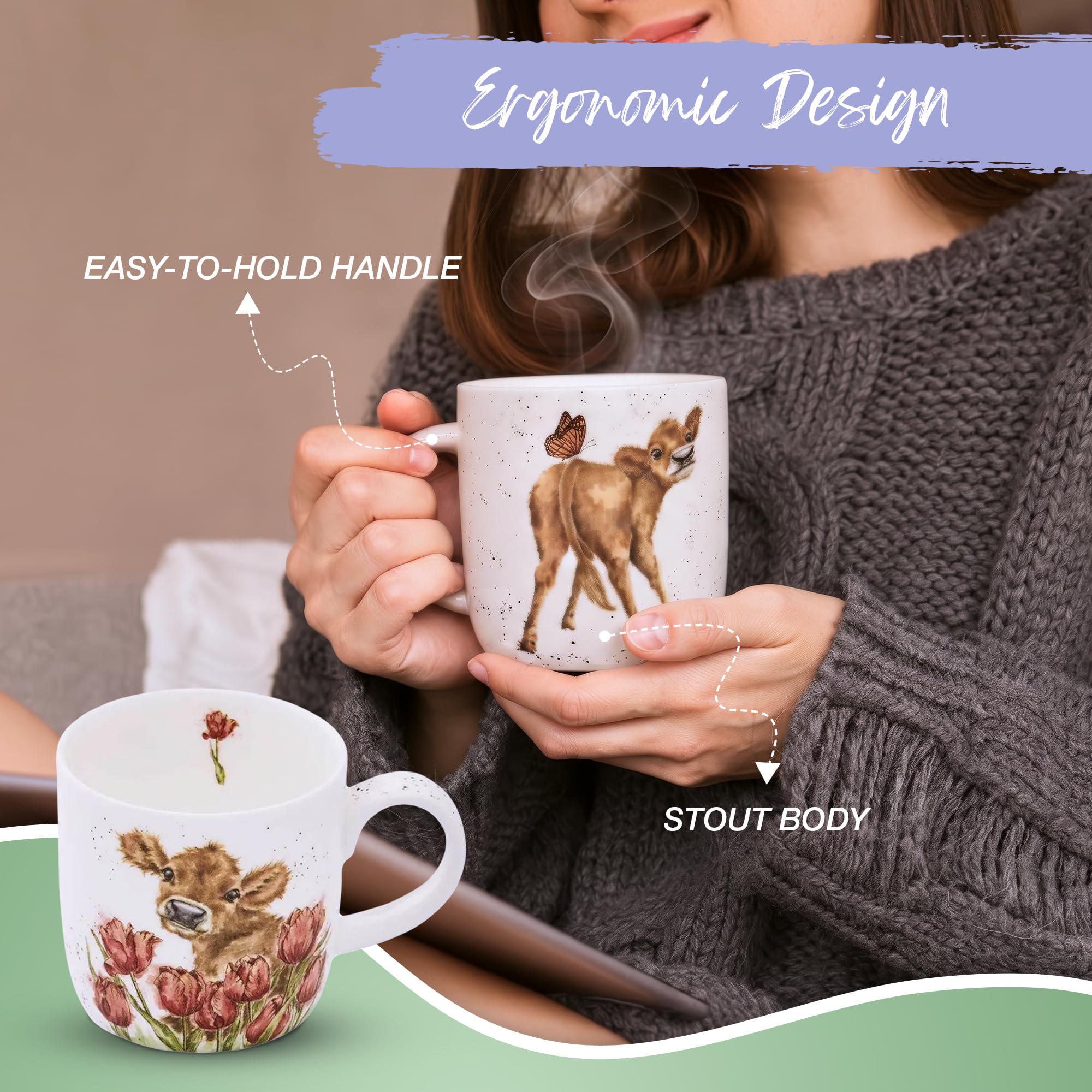 ⭐︎新品未使用⭐︎ WORCESTER Wrendale DESIGNS Amazon.com | Royal Worcester Wrendale Designs 14 Oz Mug - Bessie