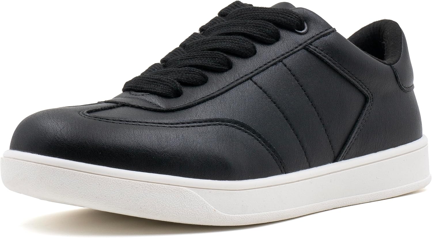 Women's Lace Up Trendy Sneaker Classic Fashion Low Top Walking Shoes - Picture 7 of 109