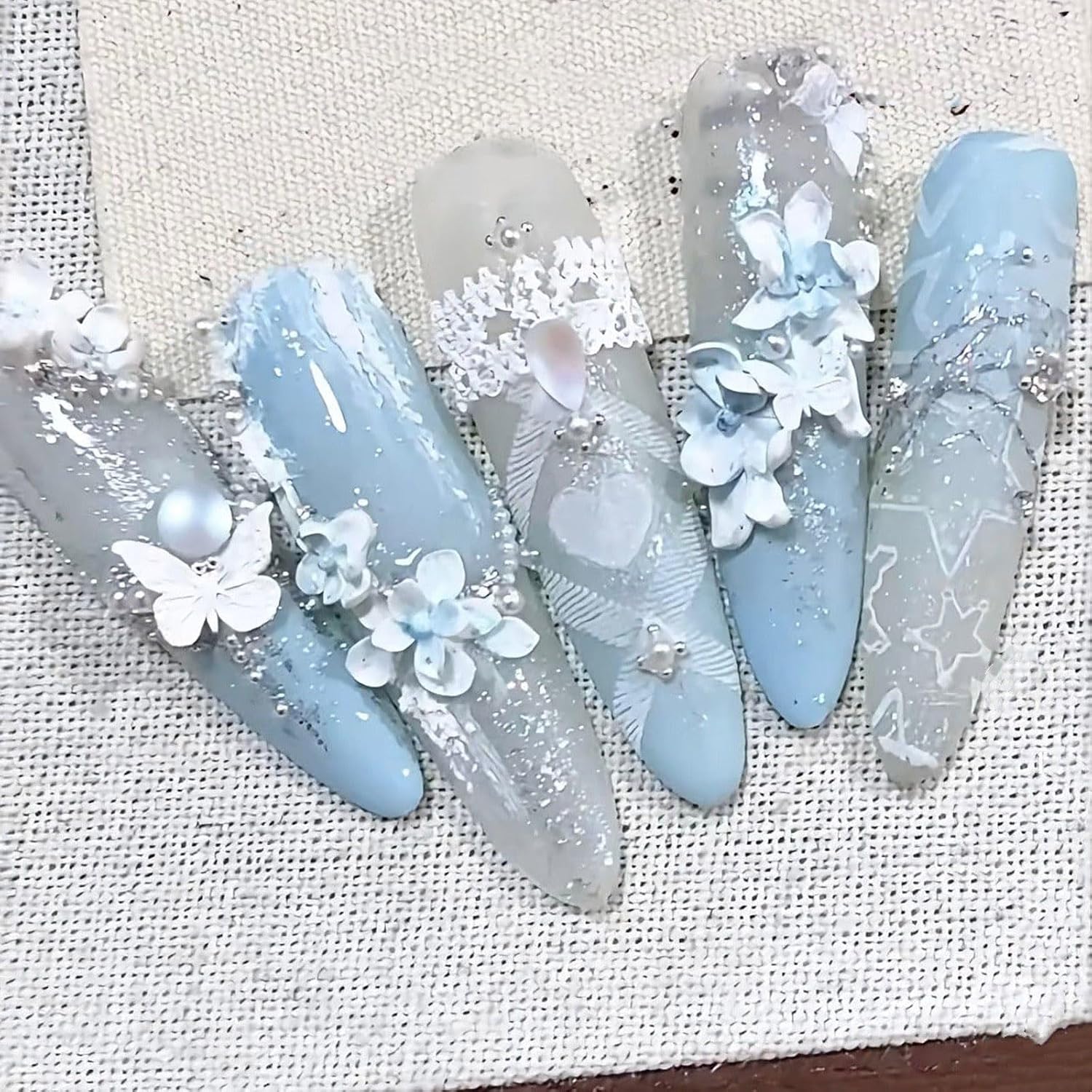 Sculpted Flower Nails Art Mold Flexible Silicone Manicure Tool for Designs Quick Demolding Accessory Flower Nails Art Silicone Mold