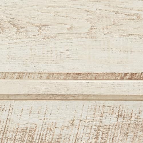 Miniatura 6 de Roundhill Furniture Imerland - Juego de dormitorio de 5 piezas con acabado lavado blanco contemporáneo