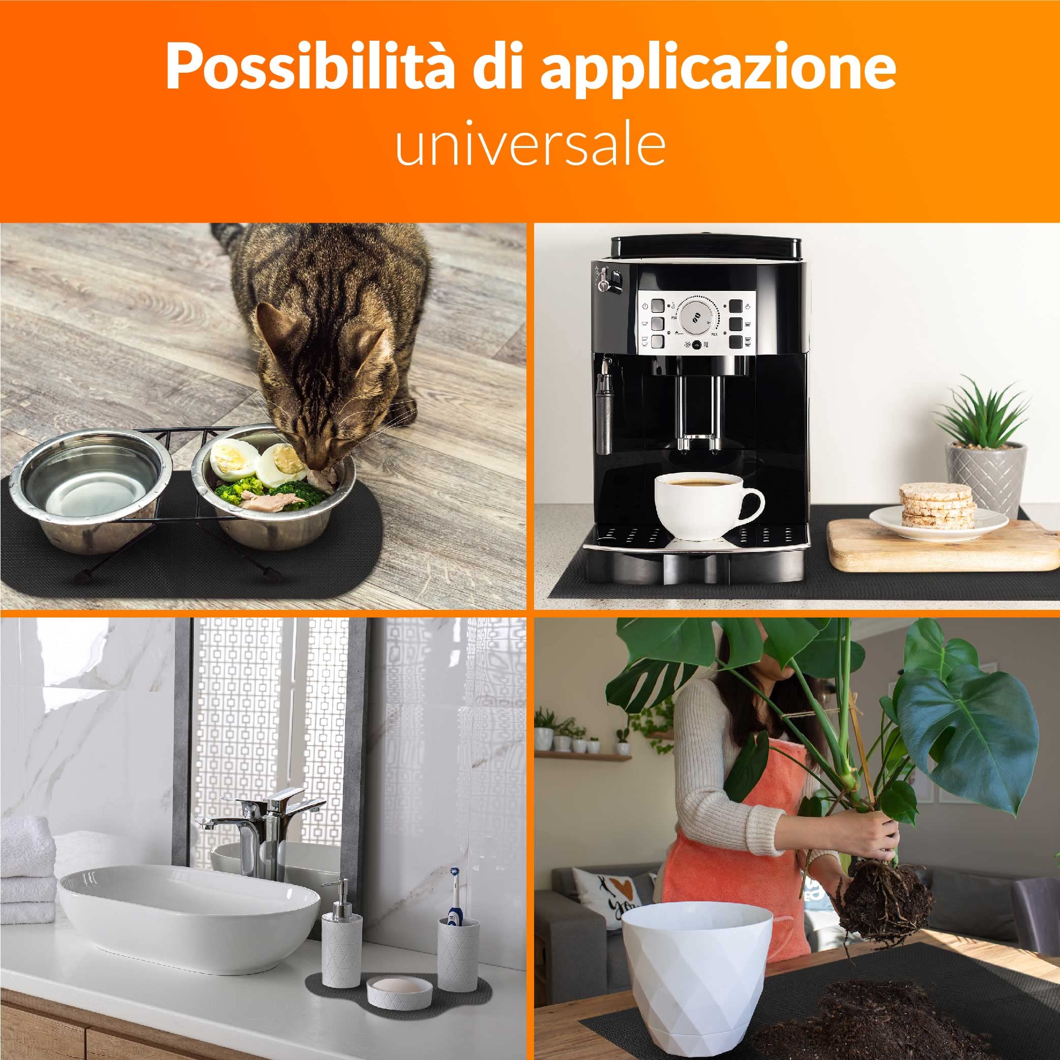Upgrade4cars Tappeto Antiscivolo in Gomma per Auto, Tetto, Cucina, Cassetti, Bagagliaio ecc. | Tappetino Adesivo Multiuso 120 x 180 cm