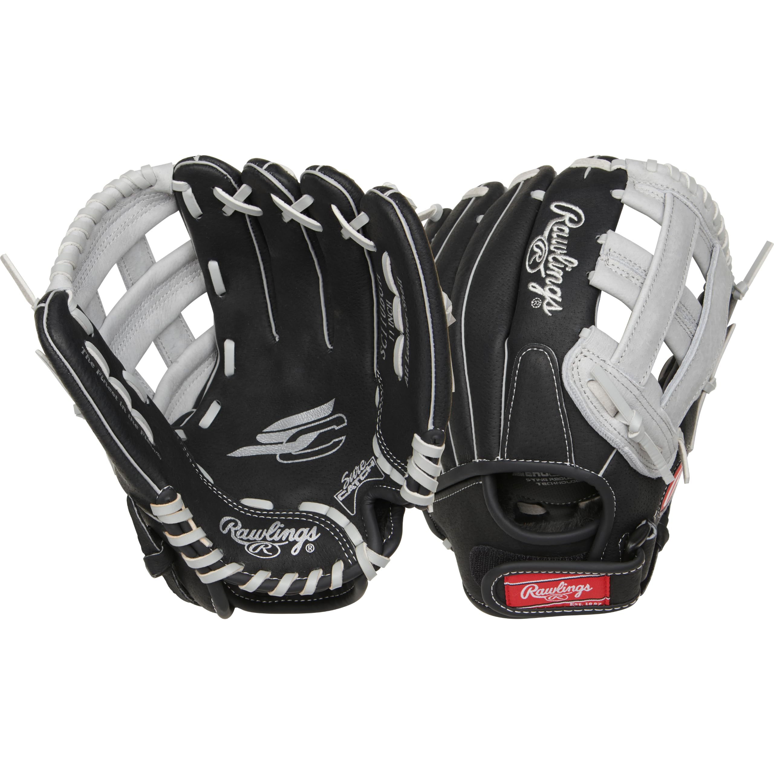 Sure Catch Baseball & Softball Glove | T-Ball, Youth & Adult Rec Models | Multiple Sizes & Styles