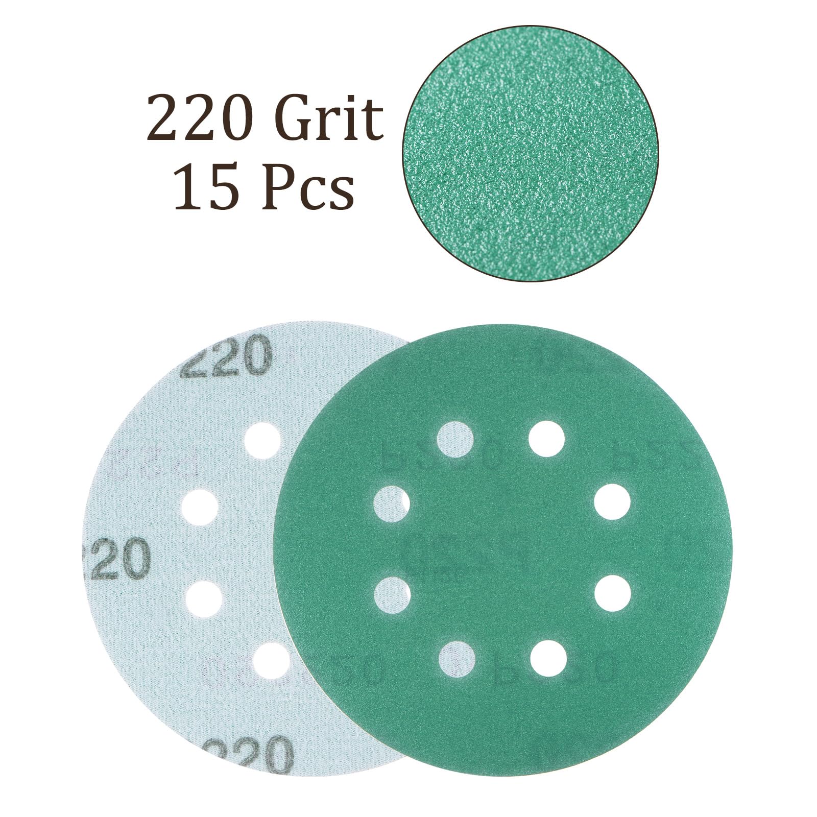 Kozelo 15pcs Green Film Sanding Discs - Image 4