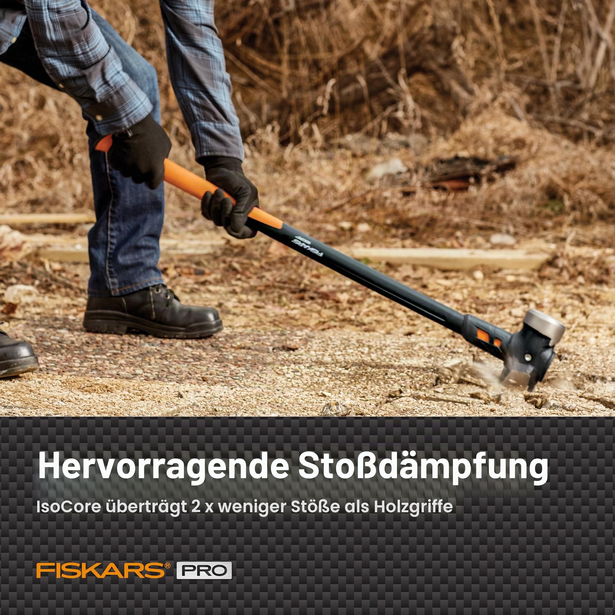Fiskars 750610–1001 ISOCORE 8 LB Vorschlaghammer, 91,4 cm, 750620-1001