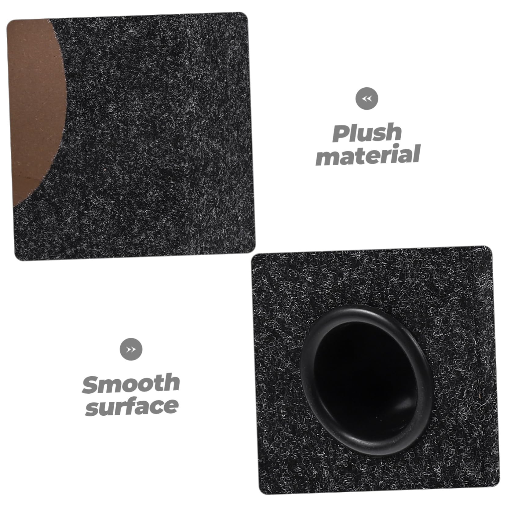 Valiclud Scatola Subwoofer Sigillata Da 8 Pollici Per Auto Con Rivestimento in Moquette Box Per Subwoofer Facile Da Installare Per Appassionati Di Audio Auto Fai Da Te
