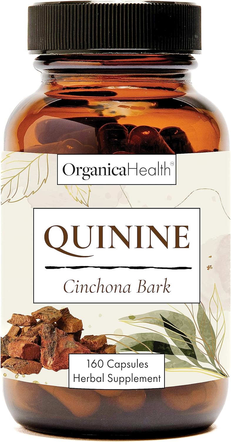Quinine Capsules Cinchona Officinalis Bark Herbal