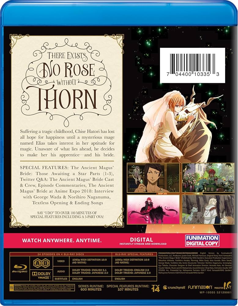 maiさま専用:霧深きエルベのほとり Blu-ray 幻耀の谷 DVD Amazon.com: Ancient Magus Bride - The Complete Series [Blu