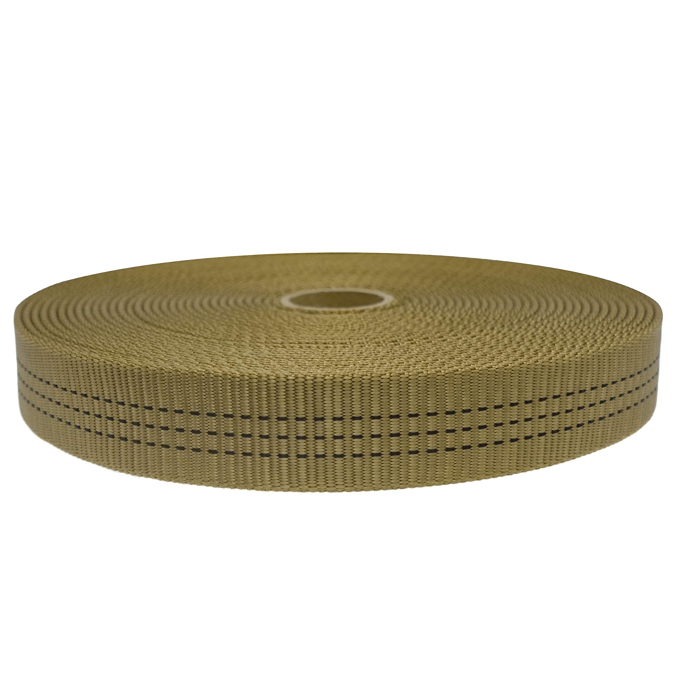 GM CLIMBING Nylon Tubular Webbing Tape 4000lb Heavy Duty for General Outdoor Application 1" x 30Ft / 10 Yards UIAA Certified