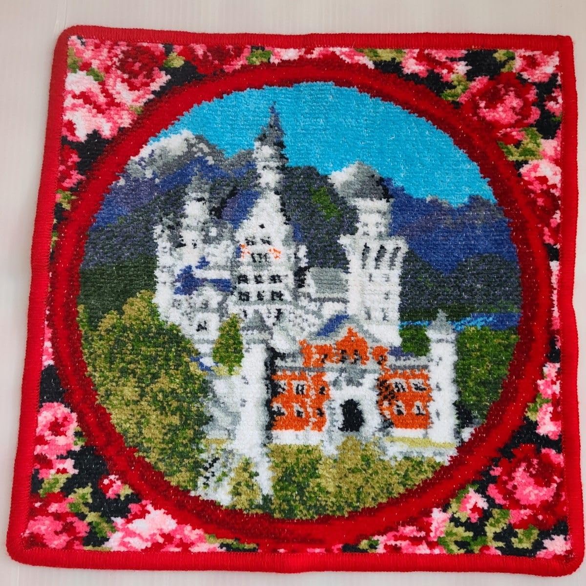 Amazon.co.jp: フェイラー ハンカチノイシュバンシュタイン城ドイツ  