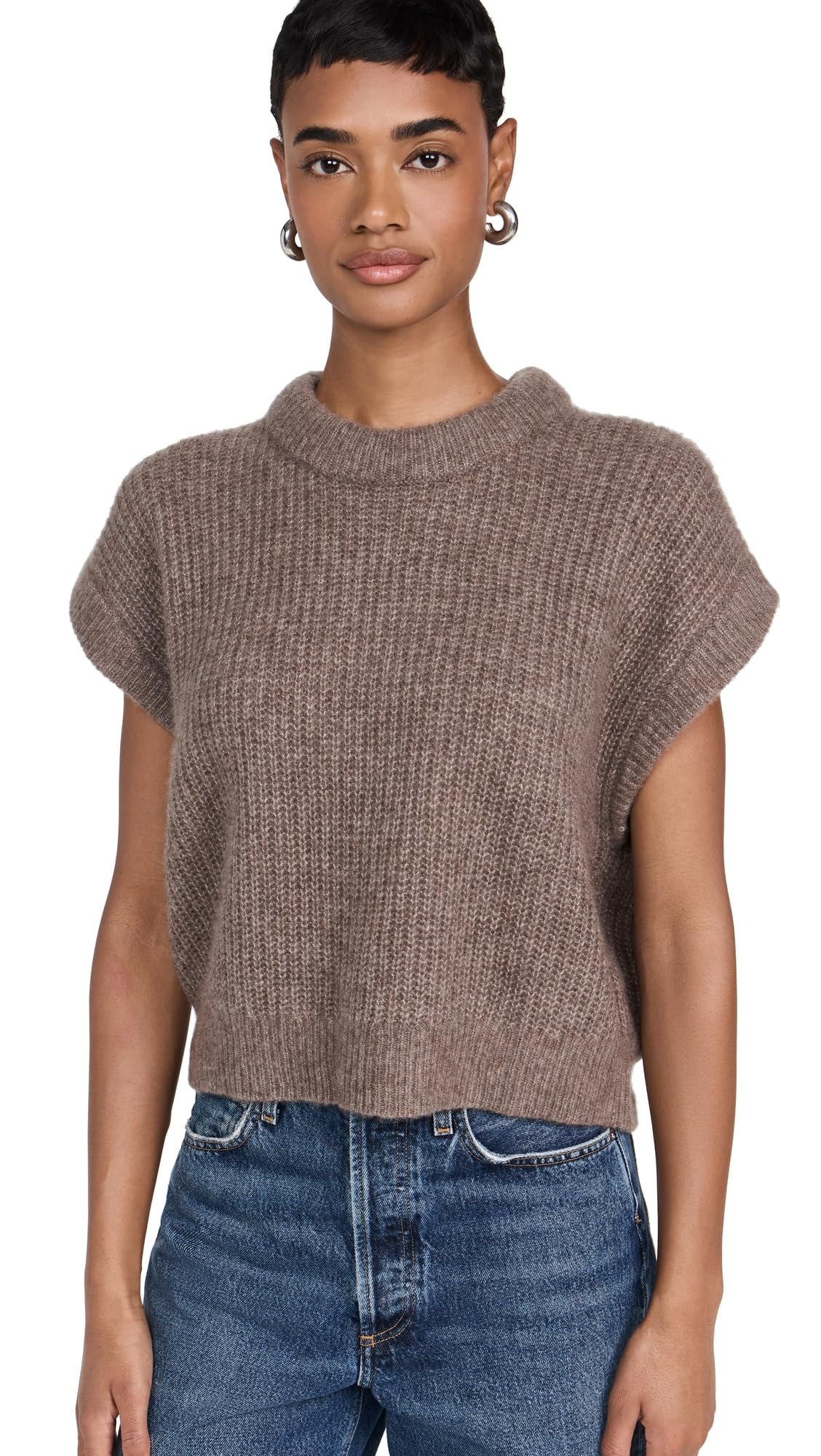 Apiece Apart Womens Softest Oliva Cashmere Vest