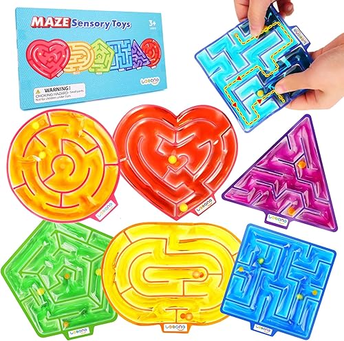 Juguetes sensoriales antiestrés para niños con autismo laberinto relleno de gel calmante para el aula y el hogar - Juguetes sensoriales para