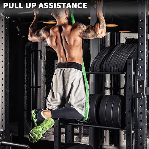 Miniatura 5 de POWER GUIDANCE Bandas de resistencia, juego de 5 bandas de dominadas, bandas de asistencia para dominadas, bandas de ejercicio, bandas de