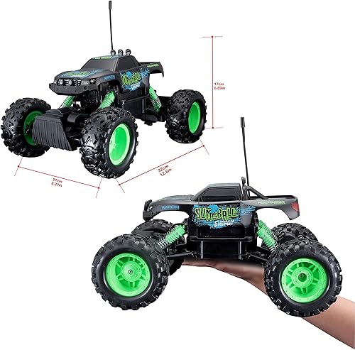 Miniatura 14 de Coche teleridigido Rock Crawler de Maisto (los colores pueden variar), Azul