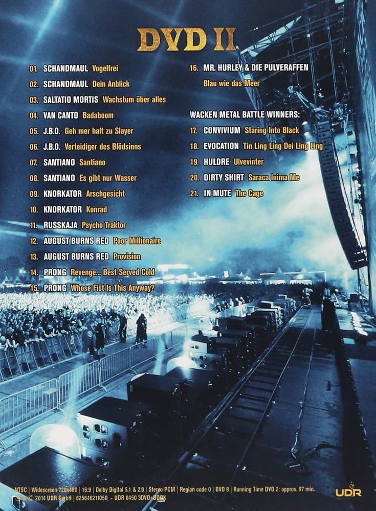 25 Years Of Wacken - Snapshots, Scraps, Thoughts & Sounds