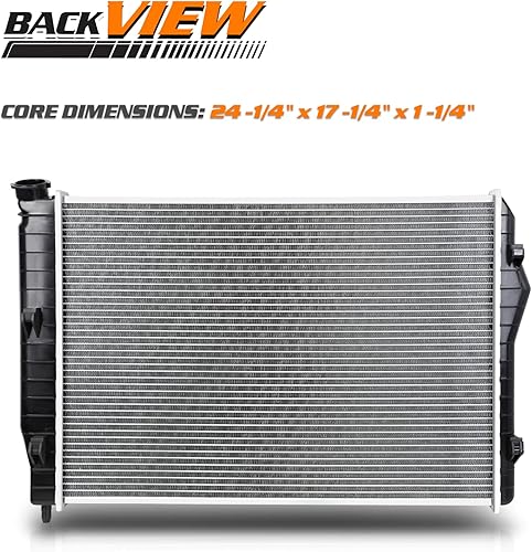 Miniatura 3 de M-AUTO Radiador de aluminio estilo OE compatible con 93 94 95 96 97 98 99 00 01 02 Chevy Pontiac Camaro Firebird 3.4L 3.8L Transmisión manual